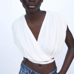Zara Wrap Crop Top
